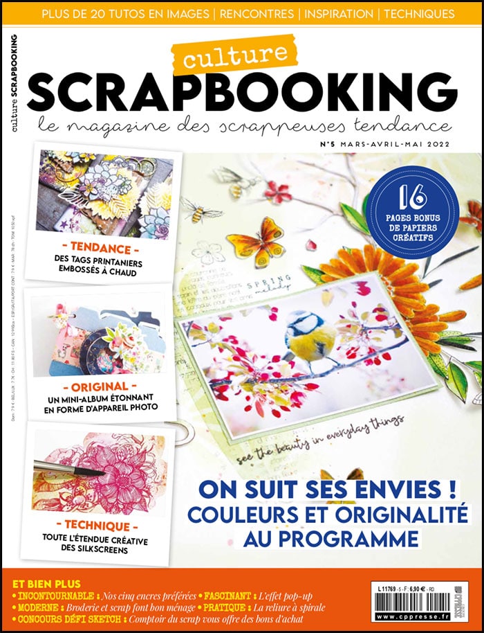 Scrapbooking couverture