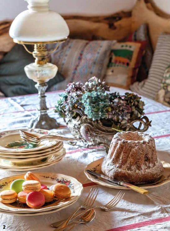 décoration de table à la ferme Pinpin