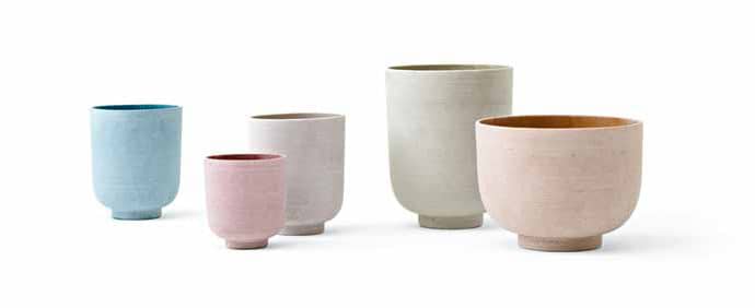 Pots de fleurs en polystone