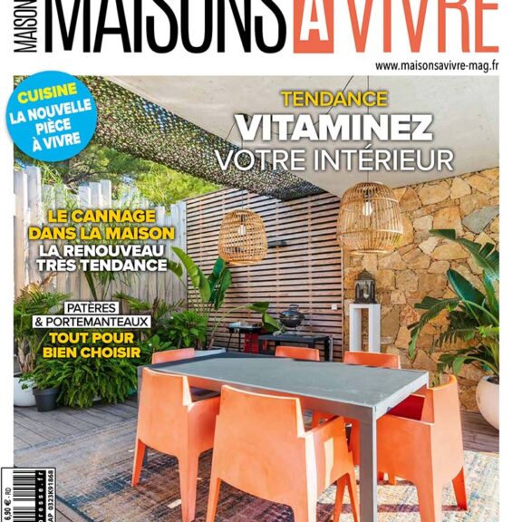 Couverture Maisons à Vivre Magazine