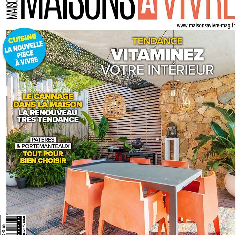 Couverture Maisons à Vivre Magazine