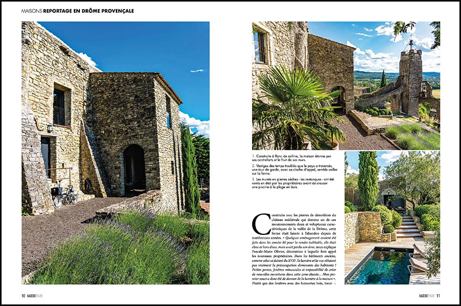 reportage Maisons à Vivre Magazine