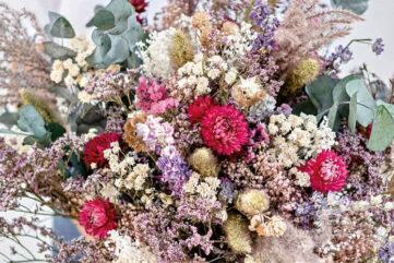 déco fleurs séchées