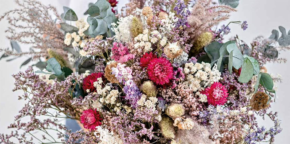 déco fleurs séchées