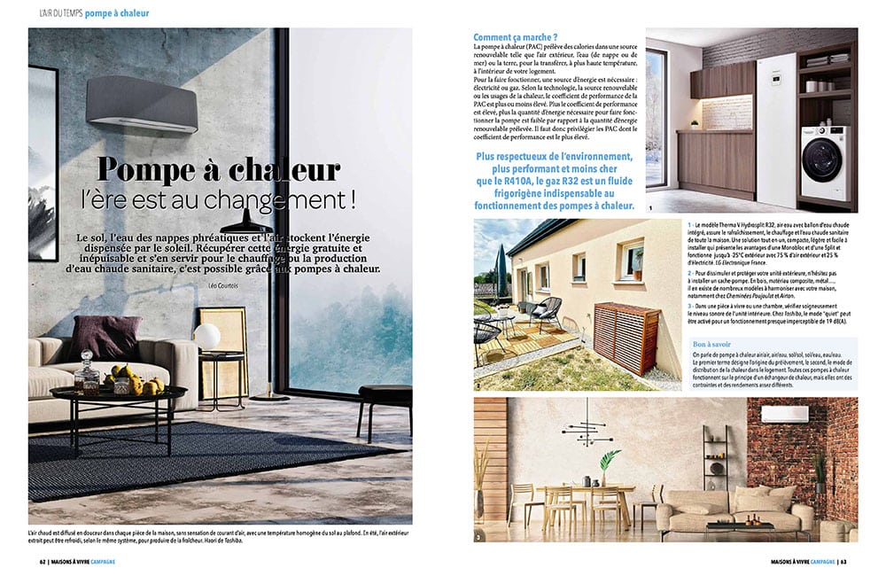 dossier pompes à chaleur