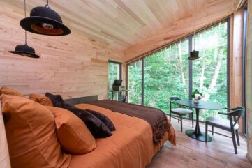 Nuits Perchées chambre