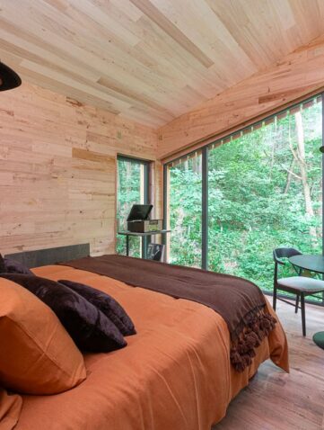 Nuits Perchées chambre