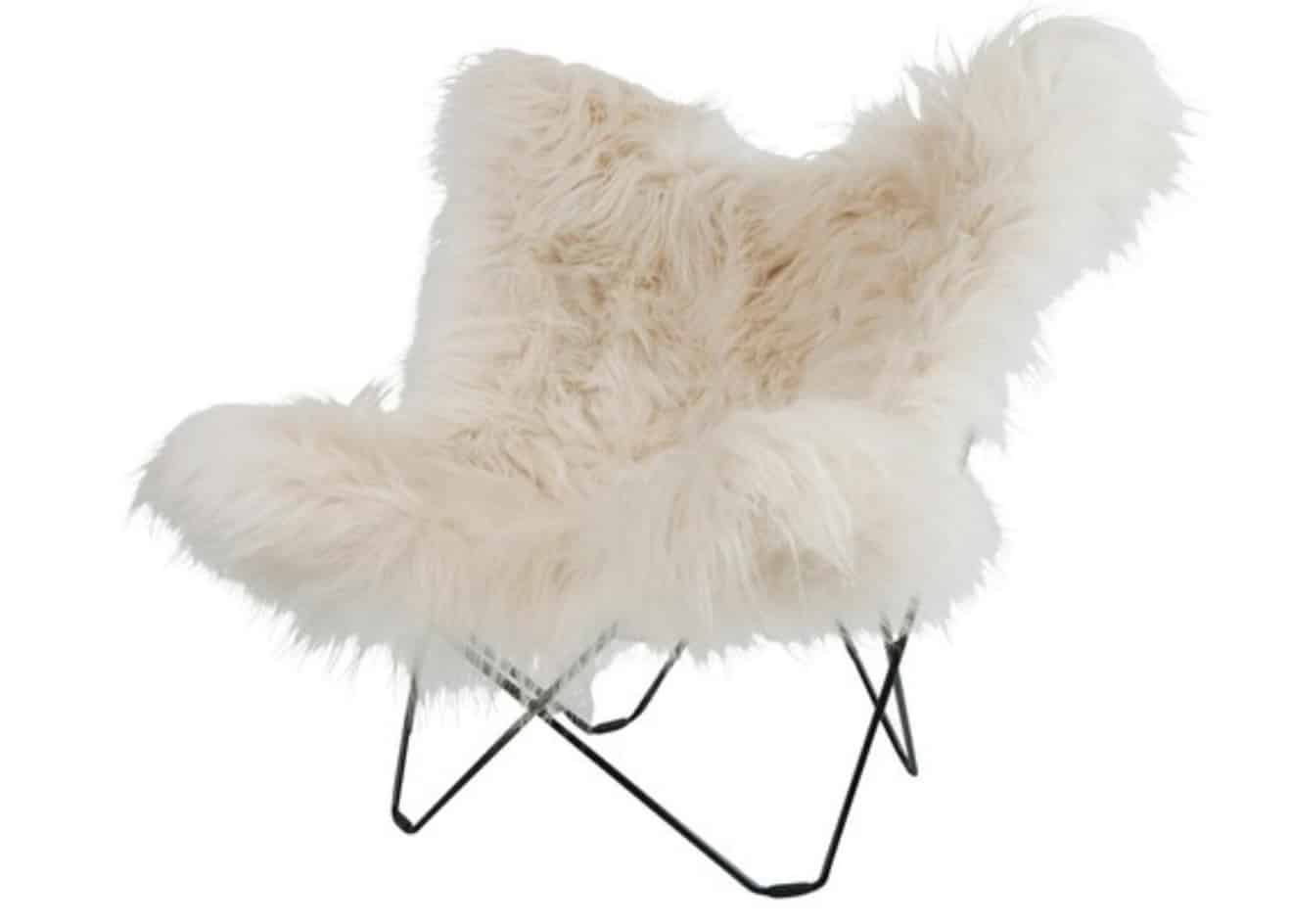 chaise papillion