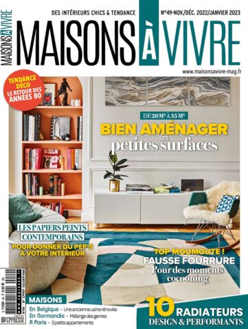 couverture Maisons à Vivre 49