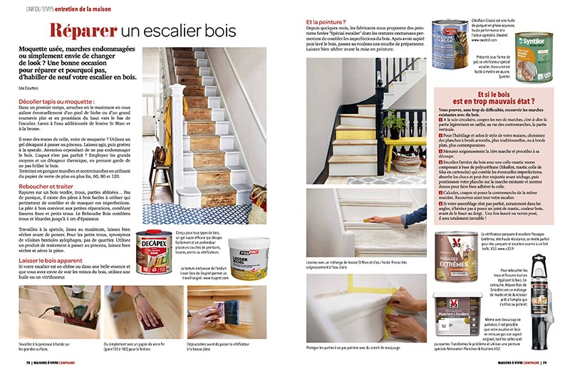 réparer son escalier tout seul