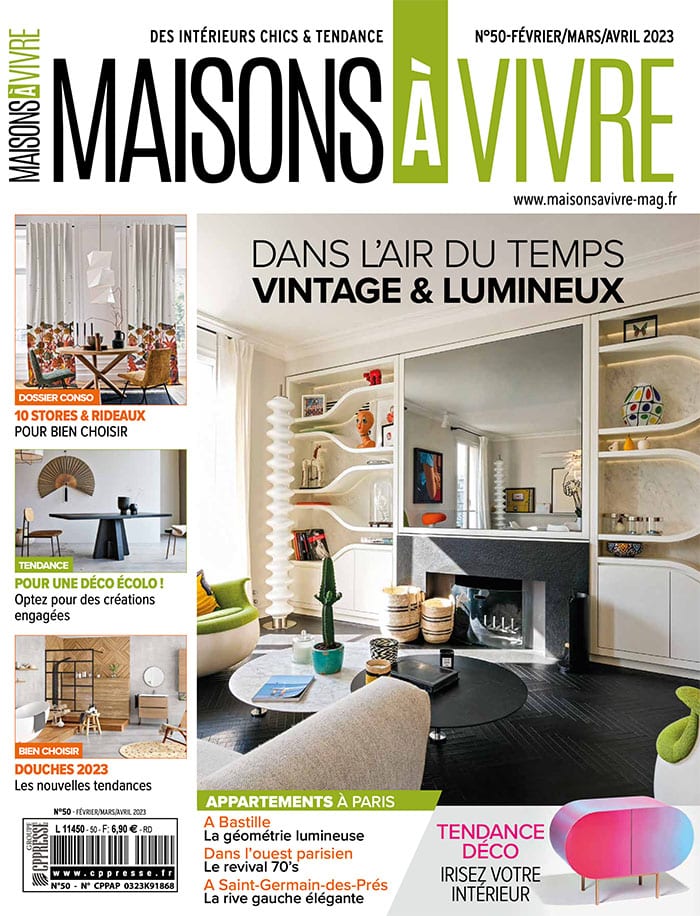couverture Maisons à Vivre Magazine