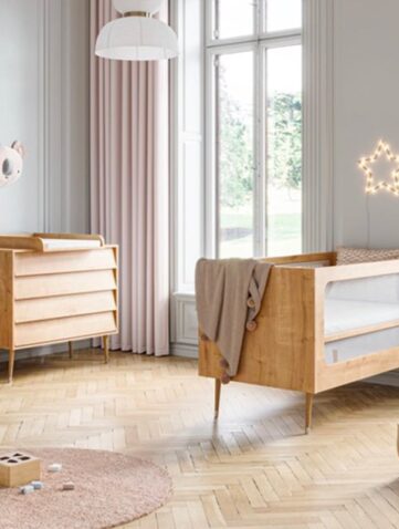 chambre de bébé en bois