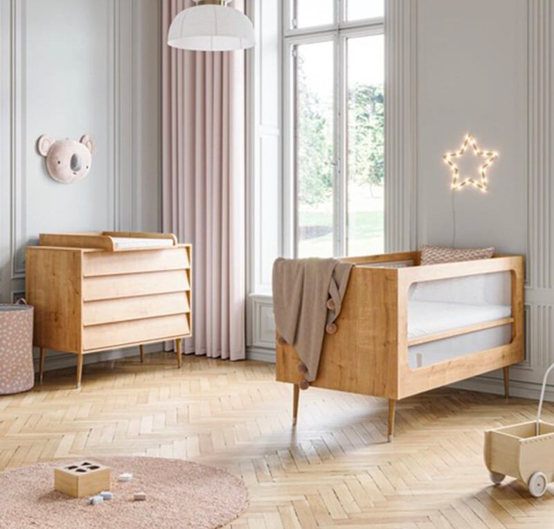 chambre de bébé en bois