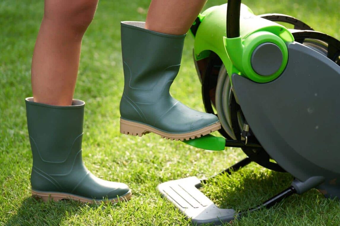 Dévidoir automatique à pédale Acquafoot