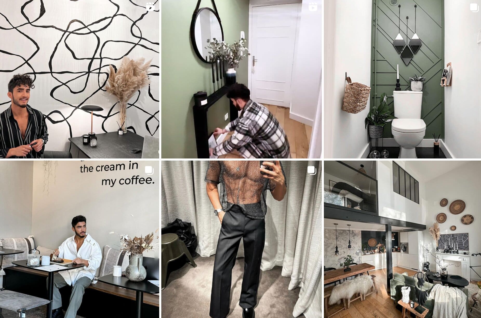 Thibault Mao décoration Instagram