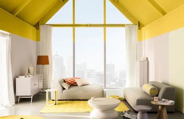 couleur lumineuse jaune