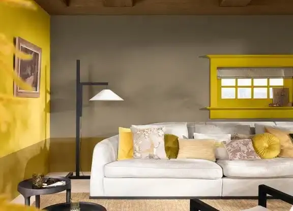 jaune éclat de joie