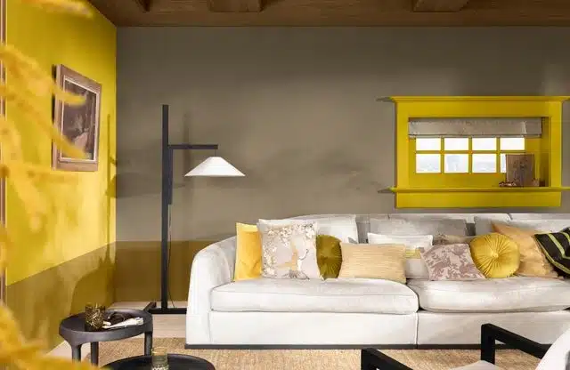 jaune éclat de joie