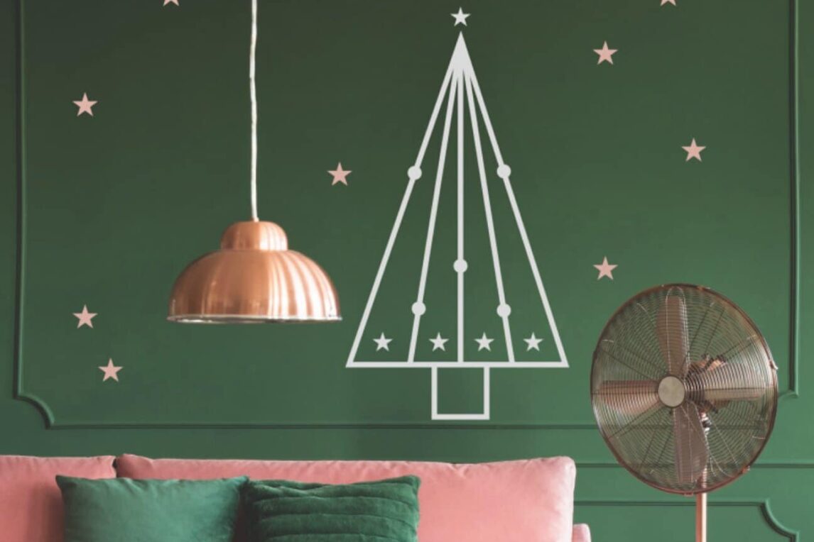 Atmosphère fête de fin d'année