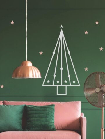 Atmosphère fête de fin d'année