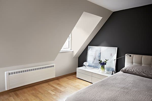 radiateur espace vide