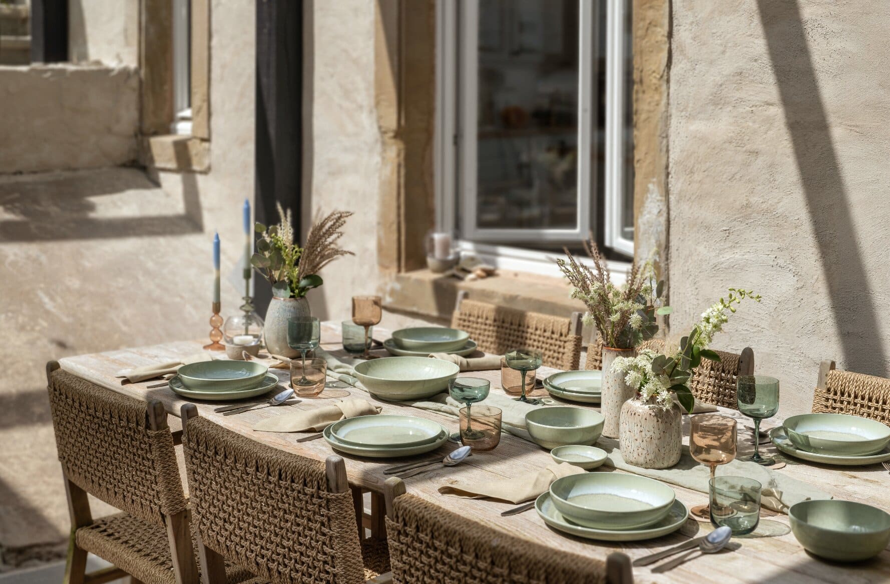 Arts de table façon printanière