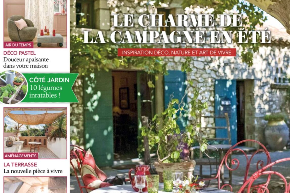Maisons à Vivre Magazine Campagne couverture 133
