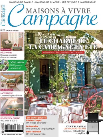 Maisons à Vivre Magazine Campagne couverture 133