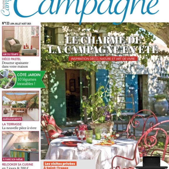 Maisons à Vivre Magazine Campagne couverture 133