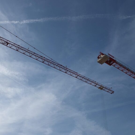 chantier en construction