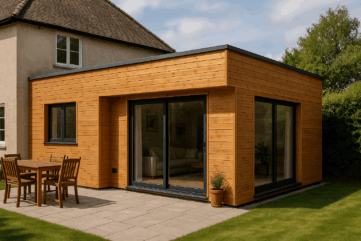 Extension en bois : la solution pour agrandir sa maison