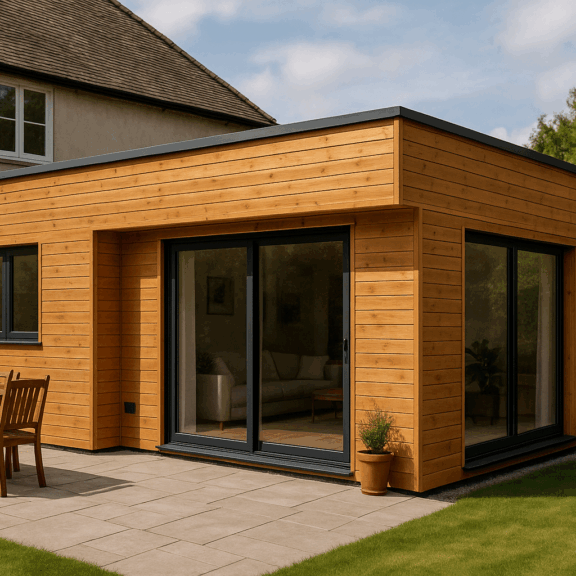 Extension en bois : la solution pour agrandir sa maison
