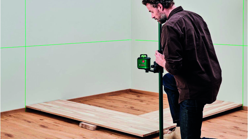 Banquette d’angle suspendue en bois