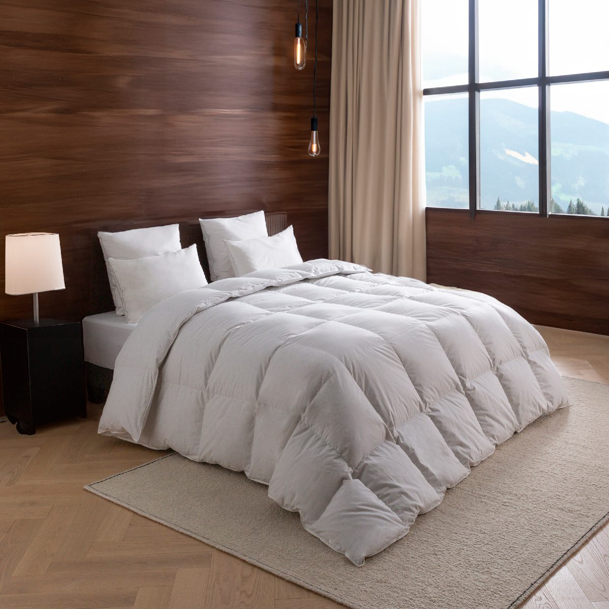 Couette Dodo Alpage chambre chalet vue montagne