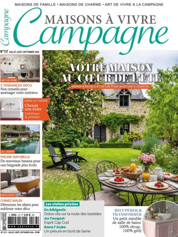 Couverture Maisons à Vivre Campagne n°137